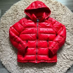 Guess Red Puffer Coat